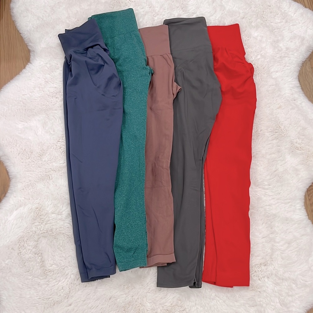 Workout leggings- bundle of 5